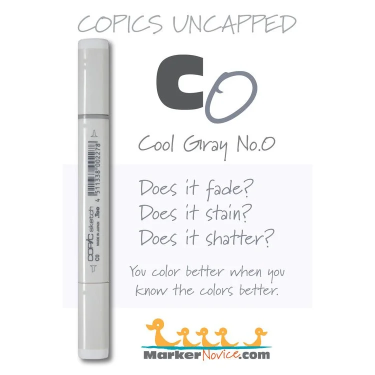 C0 - Copic Sketch Marker Cool Gray — Violeta Ink